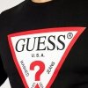 Guess longsleeve koszulka na długi rękaw męska czarna